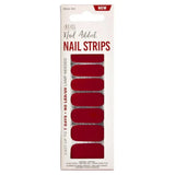 Ardell Nail Addict Nail Strips - Regal Red 1 Ea 0.816oz (Pack of 48)