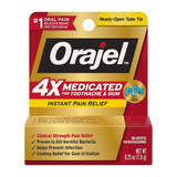 Orajel Instant Pain Relief For Severe Toothache Cooling Gel 0.25Oz (Pack Of 24)