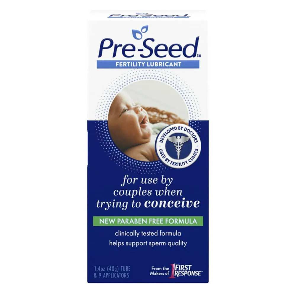 PreSeed Fertility Friendly Lubricant For Couples Trying to Conceive 1.4Oz (Pack of 24)