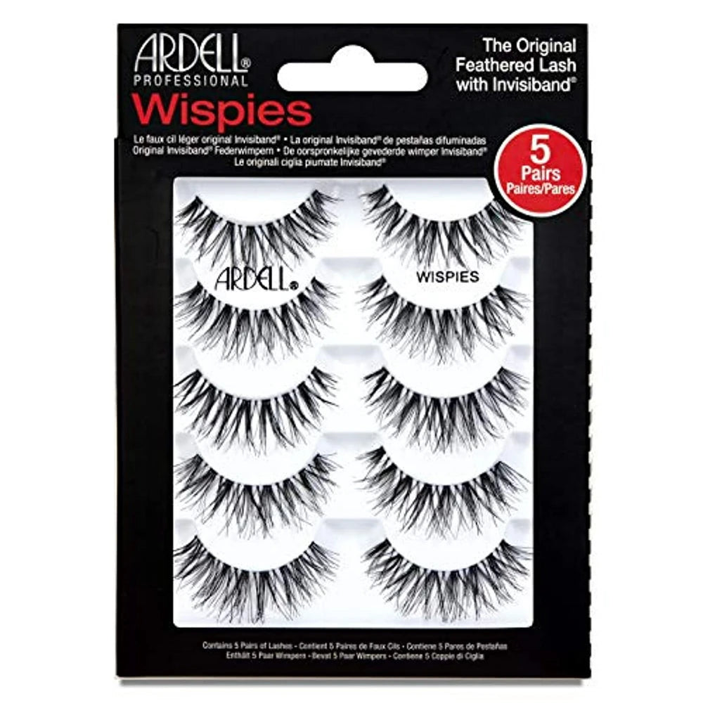 Ardell 5 Pack Lashes - Wispies nan (Pack of 36)