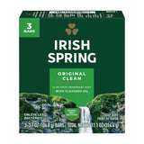 Irish Spring Deodorant Bath Bar Original 3.7Oz (Pack of 18)