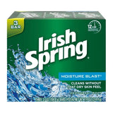 Irish Spring Moisture Blast Bar Soap Deodorant Soap 3.75Oz (Pack of 18)