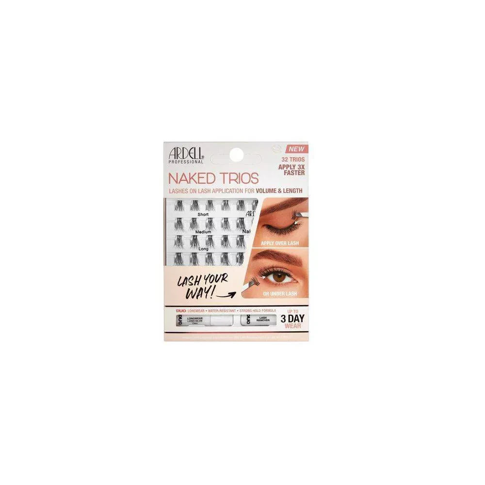 Ardell False Eyelashes - Naked Trios - 32ct nan (Pack of 36)