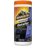 Armor All Natural Finish Interior Detailer Car Wipes 5.3Oz (Pack of 6)