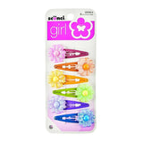 Scunci Girl Flower Hair Clips 0.64Oz (Pack of 48)