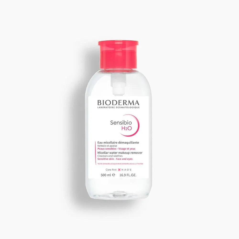 Bioderma Sensibio H2O Micellar Water 16.9 oz (Pack of 12)
