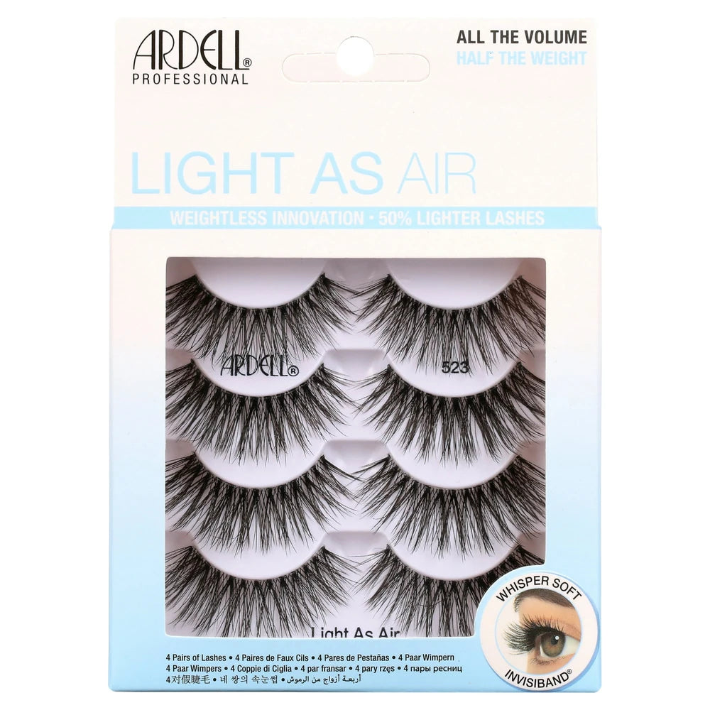 Ardell Black Lash Light as Air 523 4 Pairs nan (Pack of 36)