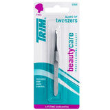 Trim Beauty Care Slant Tip Tweezers 0.32Oz (Pack Of 24)