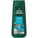Irish Spring Active Scrub Body Wash for Men 20Oz (Pack of 4)