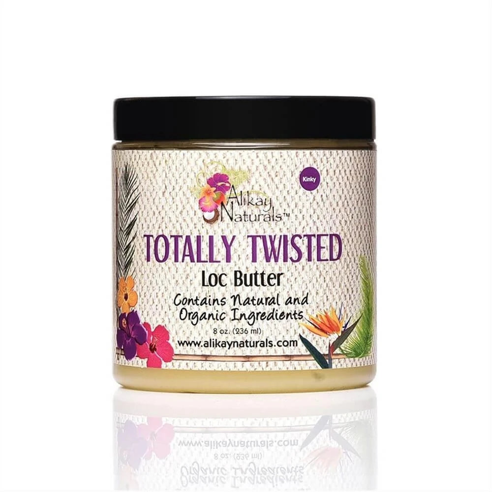 Alikay Naturals Twisted Loc Butter 8 Ounce 8 Oz (Pack of 12)