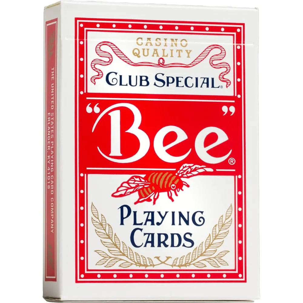 Bee Poker Size Club Special Premium Playing Cards 3.52Oz (Pack of 144)