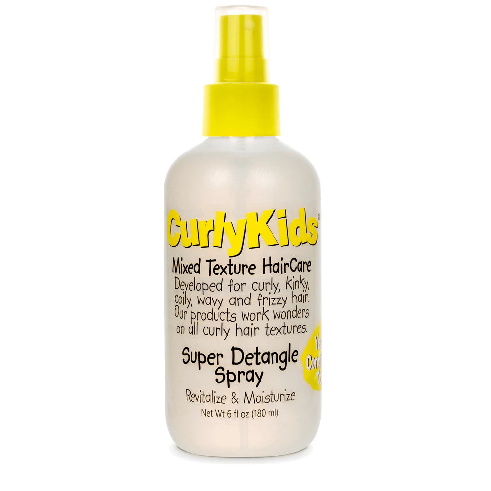 Curly Kids Super Detangling Spray 6.0 oz Child Unisex 6 Fl. Oz (Pack of 6)