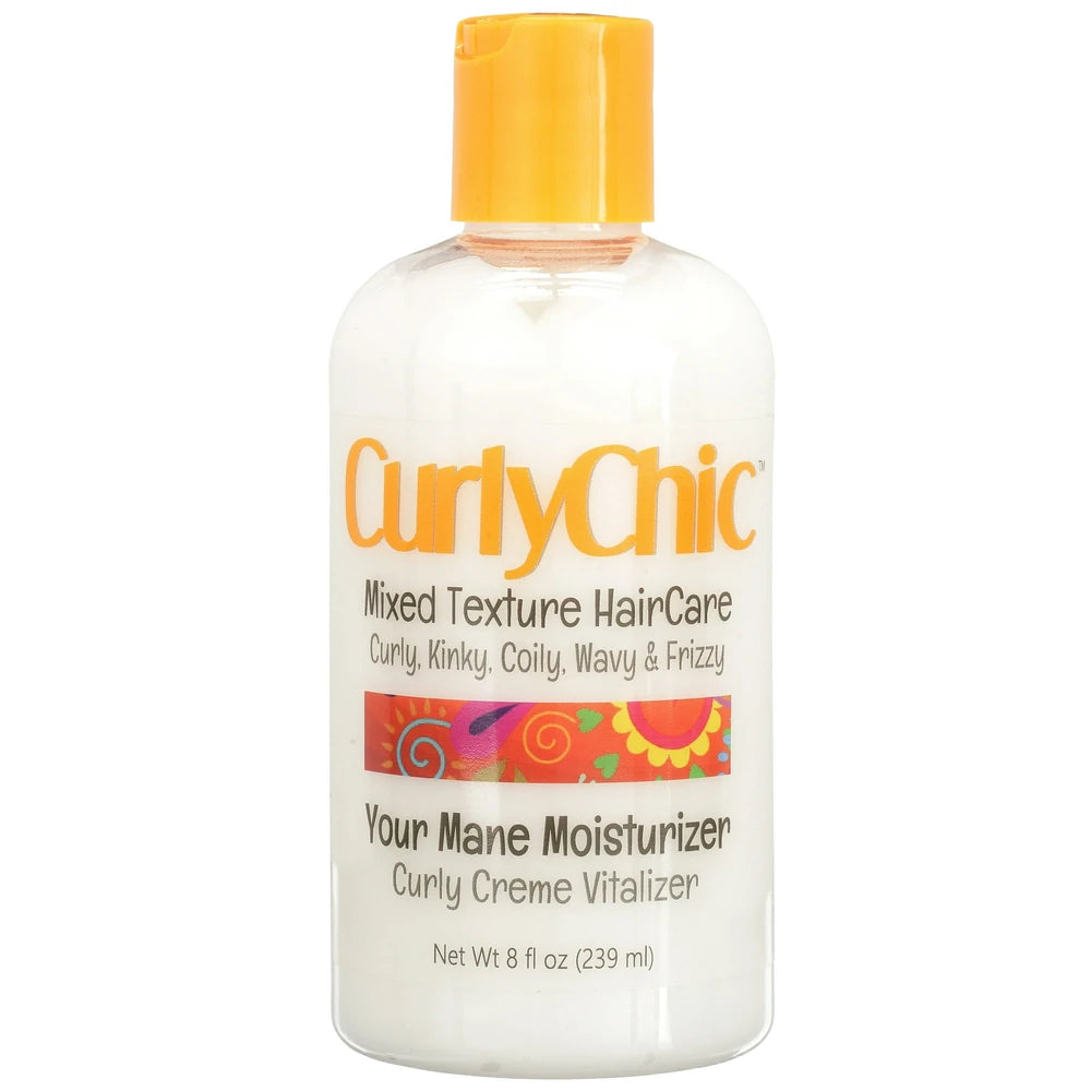 Curly Chic Sup Detangling Cond Curlychic Your Mane Moisturizer Creme 8 Fl. Oz (Pack of 6)