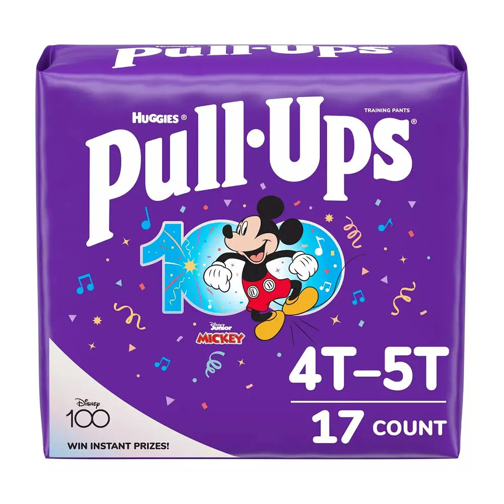 Huggies Pull Ups Boys Potty Training Pants Size 4T To 5T 26.24oz (Pack of 4)