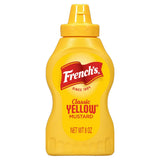 Frenchs Classic Yellow Mustard Squeeze Bottle 8Oz (Pack of 20)
