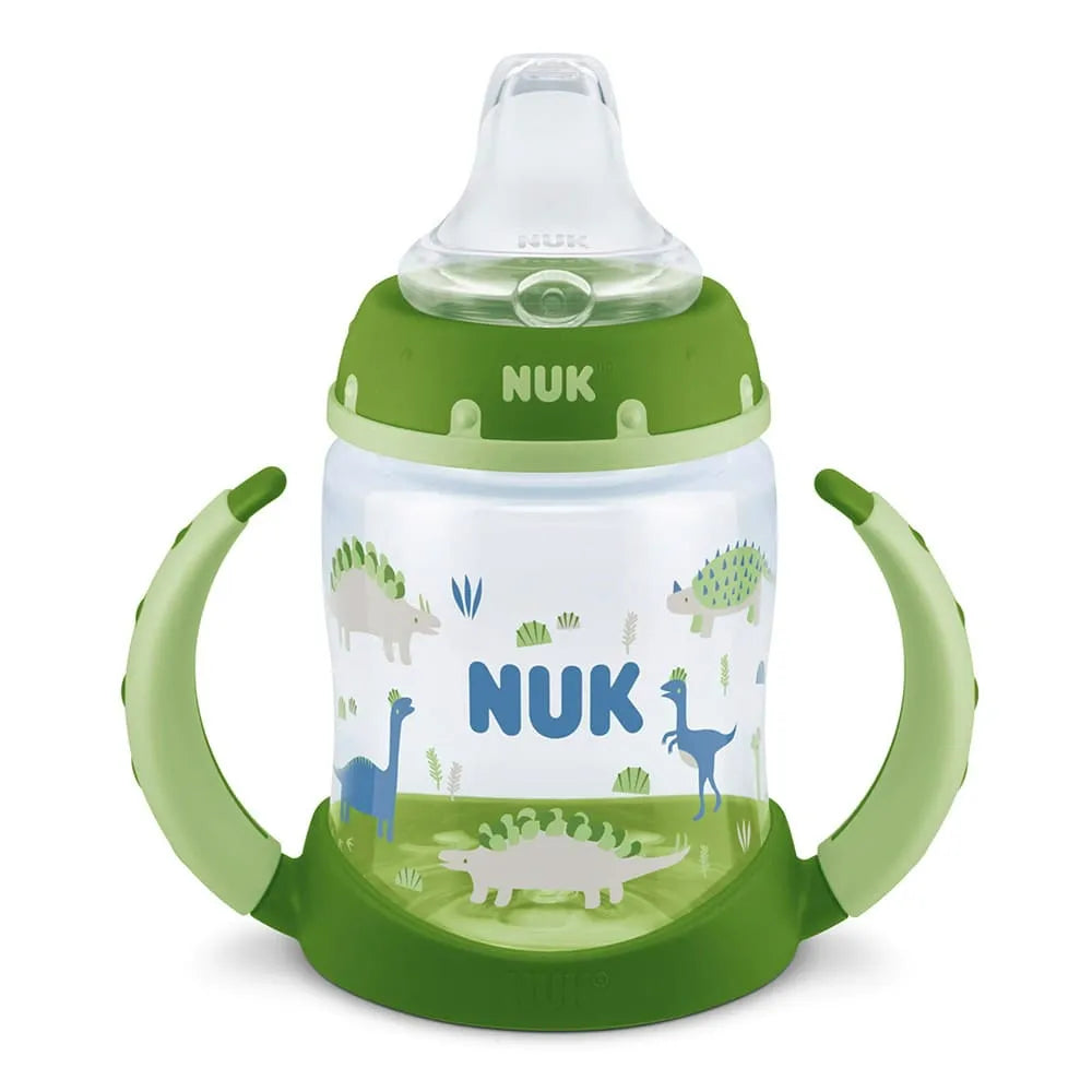 Nuk Learner Cup 6 Plus Months Silicone Assorted Colors 2.65Oz (Pack of 12)