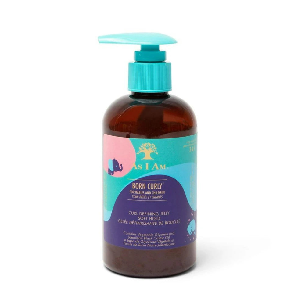 As I Am Born Curly Curl Defining Jelly For Babies and Children 8 fl oz (240 m 8 Fl. Oz (Pack of 6)