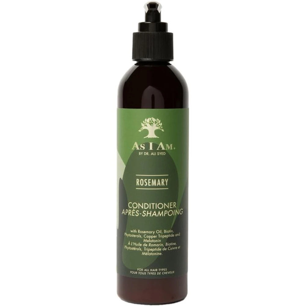 AS I AM ROSEMARY Conditioner ( 8oz / 237ml ) 8 Fl. Oz (Pack of 6)