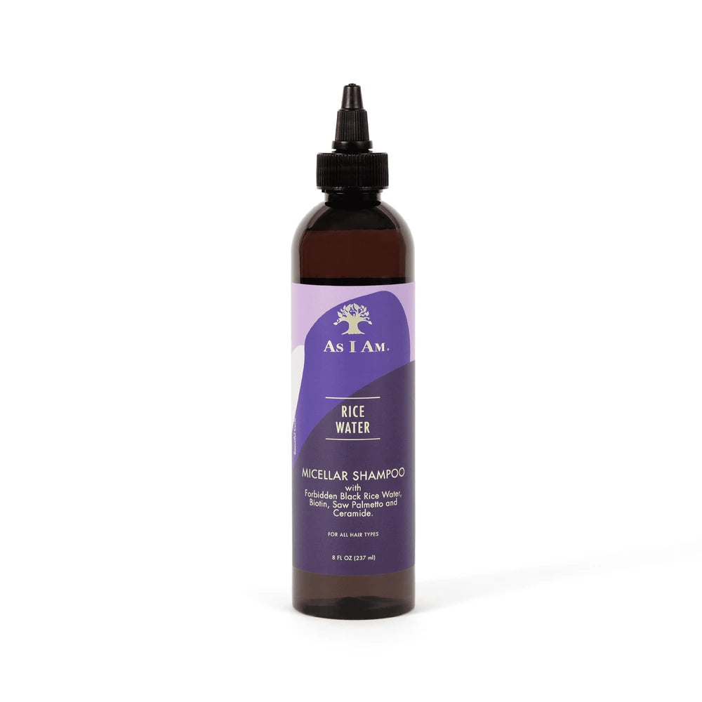 As I Am Rice Water Micellar Shampoo 8 oz. All Hair Type Moisturizing Unisex 8 Oz (Pack of 6)