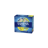 Tampax Pearl Duopack Plastic Tampons Regular and Super Unscented 7.58Oz (Pack of 6)