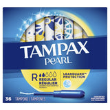 Tampax Pearl Regular Absorbency Tampons Unscented36 Ea 6.66Oz(Pack of 12)