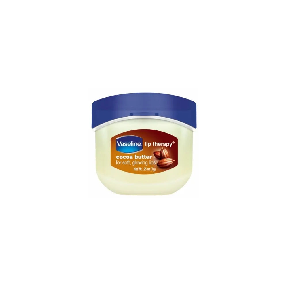 Vaseline Lip Therapy Cocoa Butter 0.25 Oz (Pack Of 32)