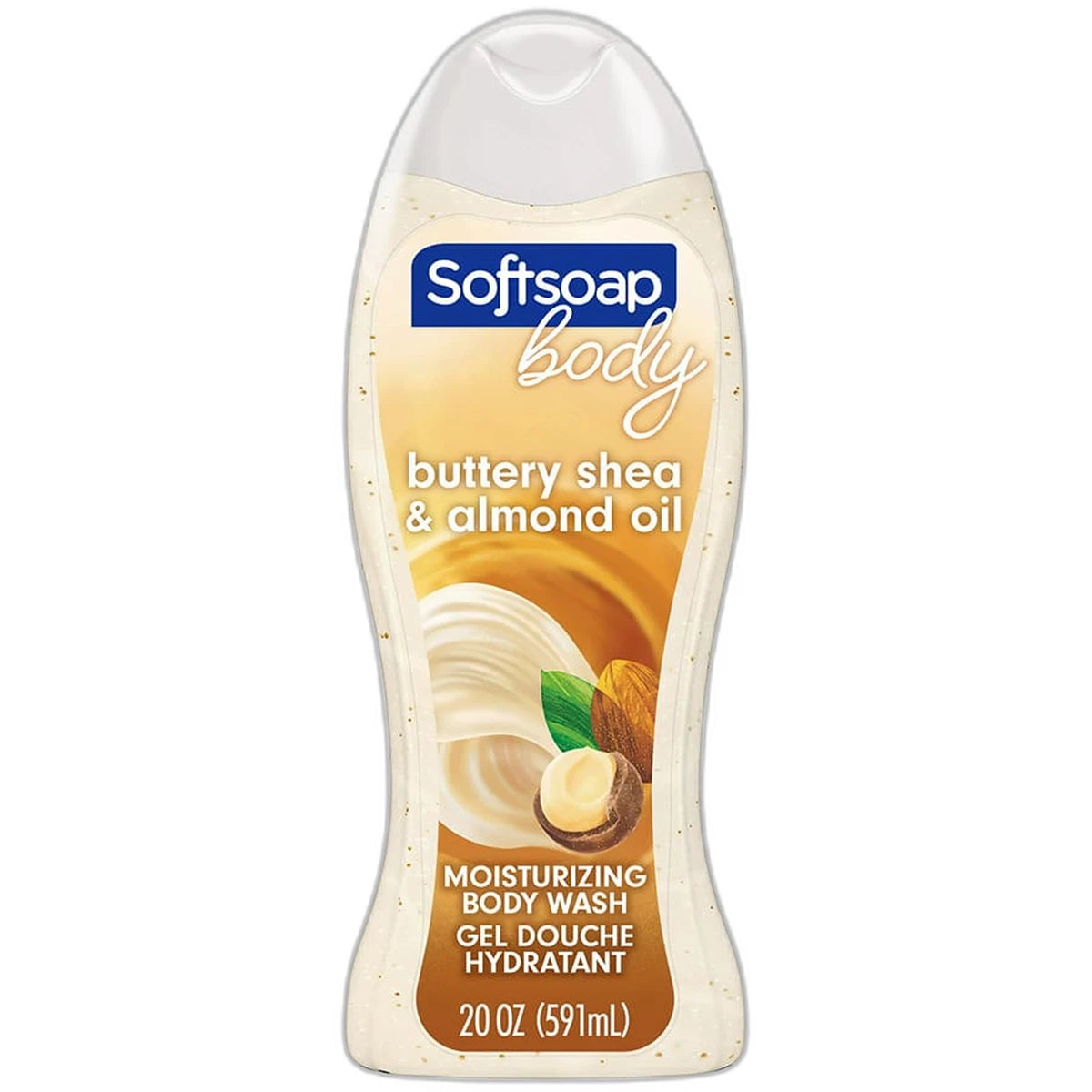 Softsoap Moisturizing Body Wash Shea And Almond Oil 20Oz (Pack of 4)