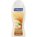 Softsoap Moisturizing Body Wash Shea And Almond Oil 20Oz (Pack of 4)