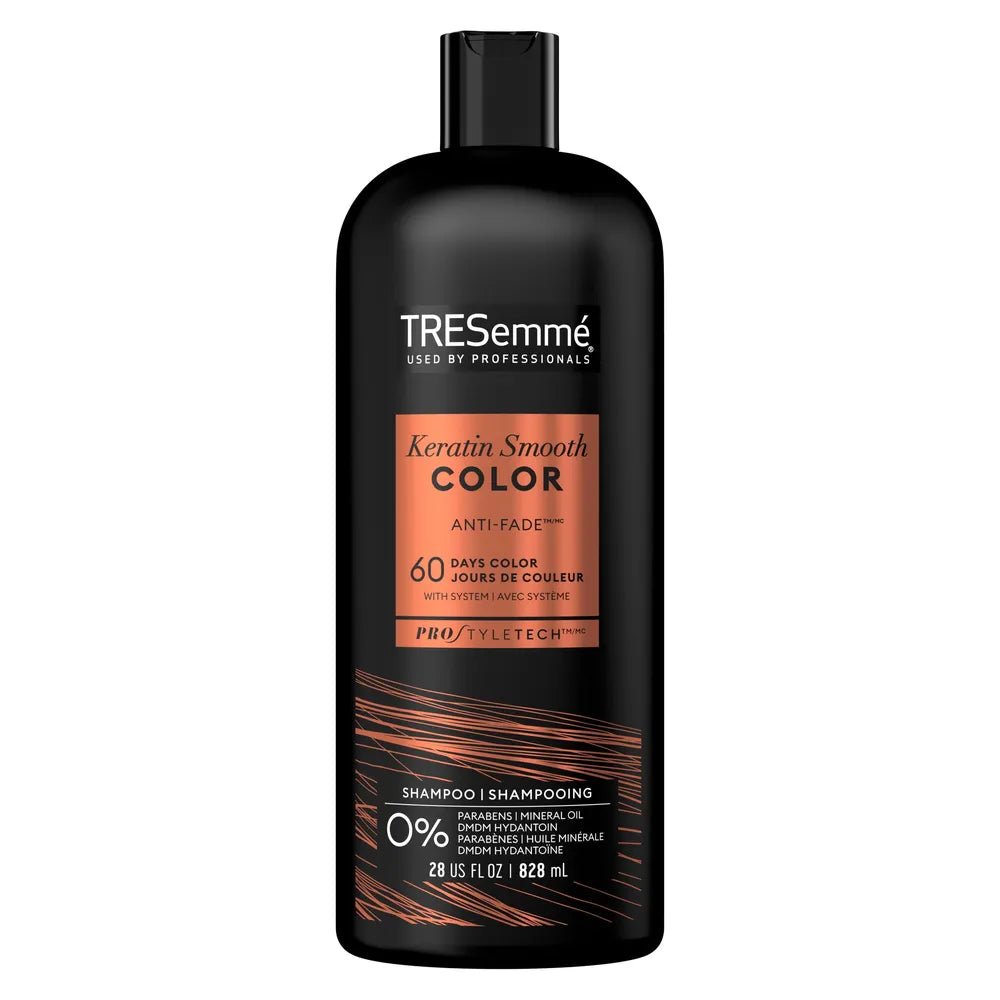 TRESemme Cruelty-Free Keratin Smooth Color Sulfate-Free Shampoo 28 Oz (Pack of 6)