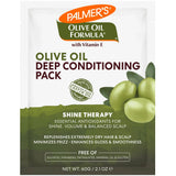 Palmer s Olive Oil Formula Shine Therapy Deep Conditioning Pack for Intense Hydr 2.1 Oz (Pack of 12)