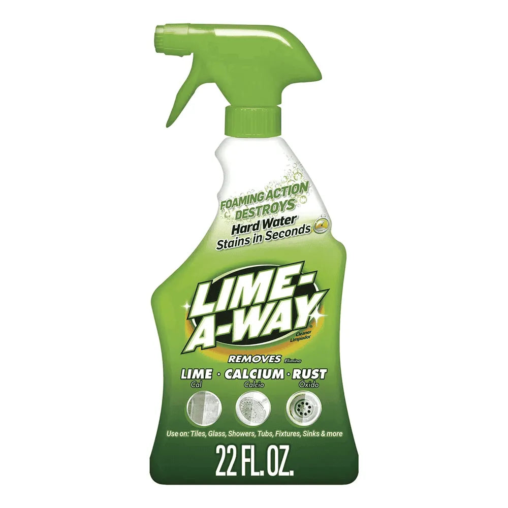 Lime-A-Way Lime Calcium Rust Cleaner Turbo Foam 22Oz (Pack of 6)