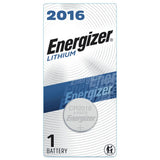 Eveready Energizer Watch Batteries Ecr2016Bp 3 V 0.48Oz (Pack of 72)
