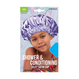 Donna Kids Shower Conditioning Satin Cap nan (Pack of 48)