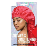 Donna Shower & Conditioning Satin Cap Colors May Vary nan (Pack of 48)