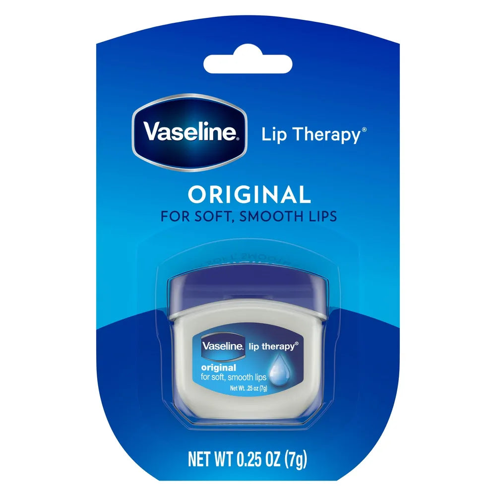 Vaseline Lip Therapy Original Soothing Lip Balm- 0.25Oz (Pack Of 32)