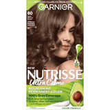 Garnier Nutrisse Acorn Natural Brown Permanent Nourishing Hair Color Creme 60 7.71Oz (Pack of 12)