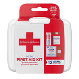 Johnson And Johnson Mini First Aid To Go Kit 1.6Oz (Pack of 48)