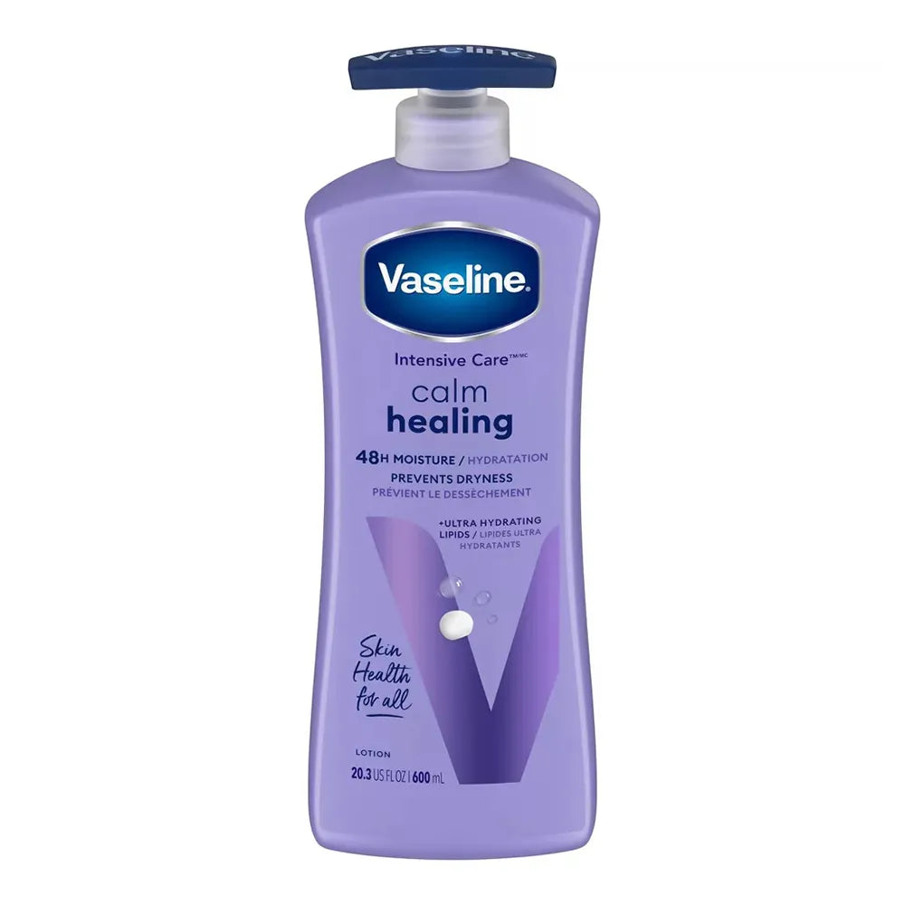 Vaseline Intensive Care Calm Healing Lotion Lavender 20.3Oz (Pack of 4)