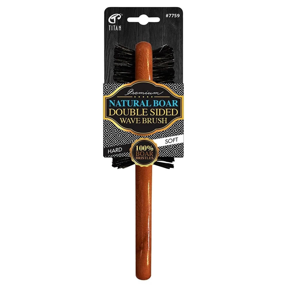 Titan Double Sided Wave Brush nan (Pack of 12)