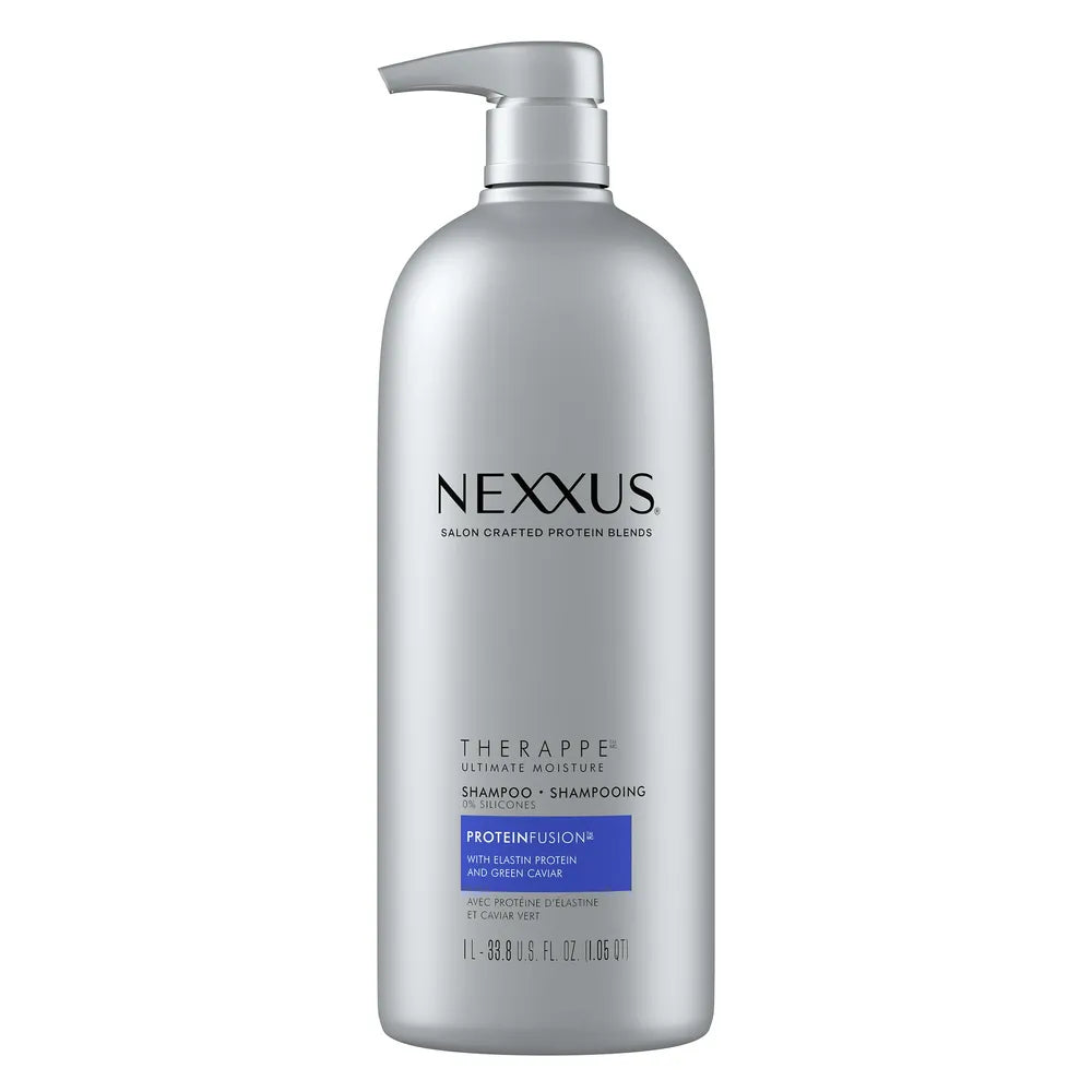 Nexxus Therappe Ultimate Moisture Silicone Free Shampoo 33.8Oz (Pack of 3)
