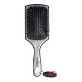 Donna Collection Small Metallic Silver Paddle Hair Brush Black 1 Ea 6 Pack nan (Pack of 12)