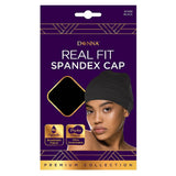 Donna - Premium Collection - Real Fit Spandex Cap - Black nan (Pack of 48)