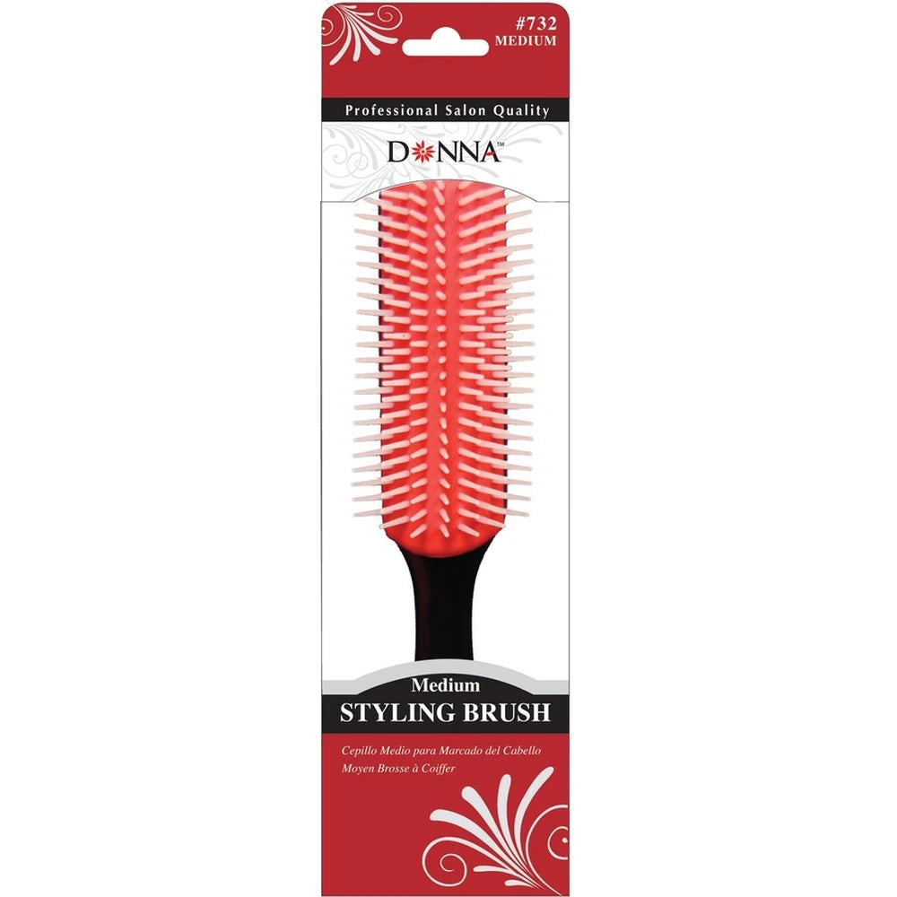 Donna Medium Styling BrushHair nan (Pack of 24)