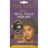 Donna Collection Titan Thick Hair Net Black 1 Ea nan (Pack of 48)