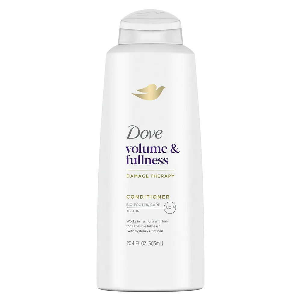 Dove Volume & Fullness Conditioner with Bio-Nourish Complex 20.4Oz (Pack of 4)