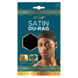 TITAN - Satin Du-Rag Black nan (Pack of 48)