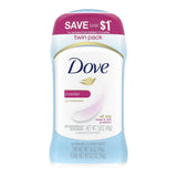 Dove Womens Antiperspirant Deodorant Powder Twin Pack 2.6Oz (Pack Of 6)