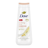 Dove Soothing Care Body Wash with Calendula Infused Oils 20Oz (Pack of 4)