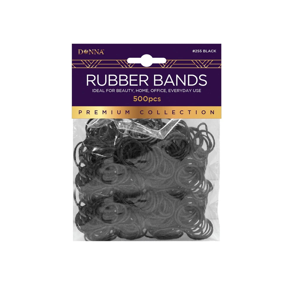 DONNA 500PCS ELASTIC BANDS FOR WOMEN RUBBER BANDS HAIR BANDS FOR KID HAIR HAIR nan (Pack of 48)
