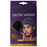 Donna Premium Collection Black Satin Wrap 1 ea nan (Pack of 48)